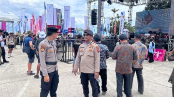 Polda Sumut Sebar Ratusan Personel di Seluruh Venue Aquabike Jetski Danau Toba 2024