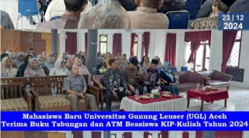 Ugl Aceh Tembus 325 mahasiswa/siswi penerima beasiswa Kip Thn 2024